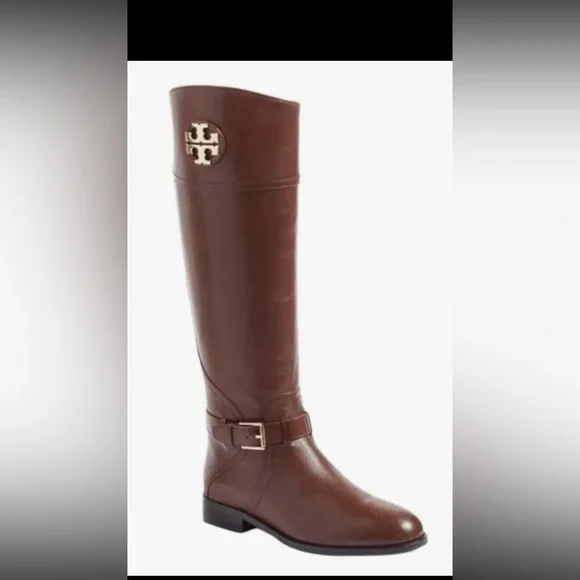 NIB TORY BURCH ADELINE RIDING BOOT 8 - Picture 4 of 16